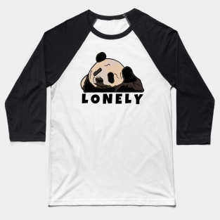 Lonely Sad Panda Baseball T-Shirt